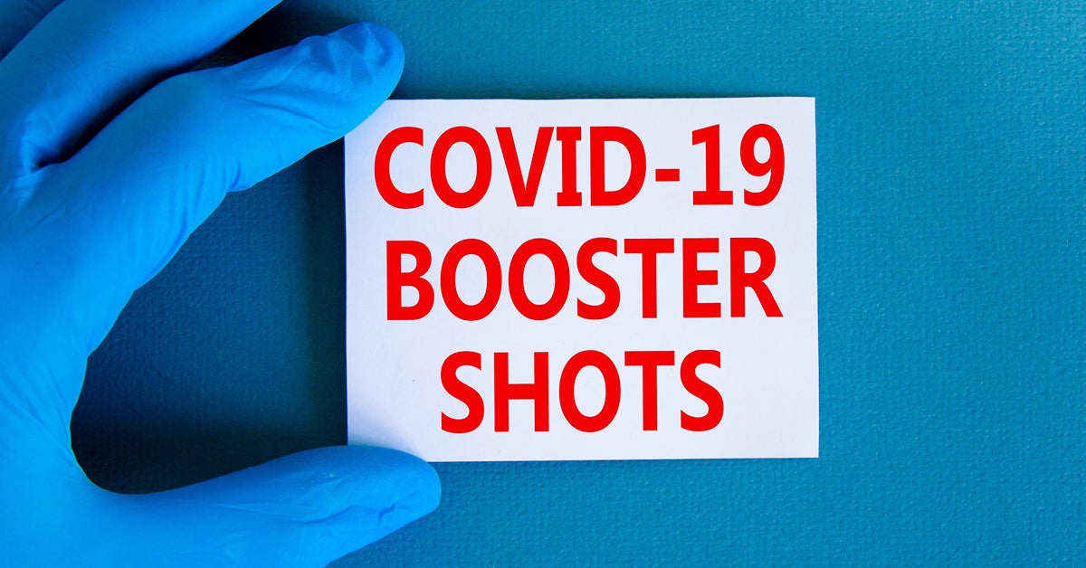 Covid-19 vaccine booster shots